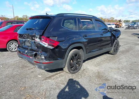 2022 Volkswagen Atlas 3.6L V6 Se W/Technology из США, поврежденный, VIN 1V2KR2CA6NC547714